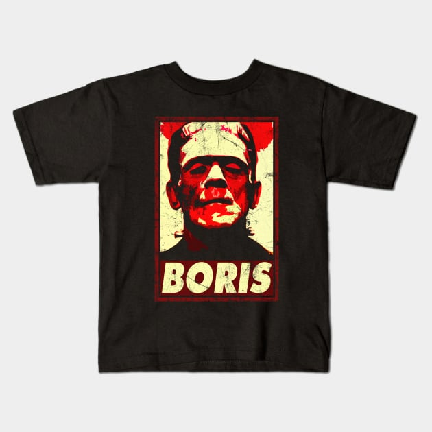 Boris Kids T-Shirt by outlawalien